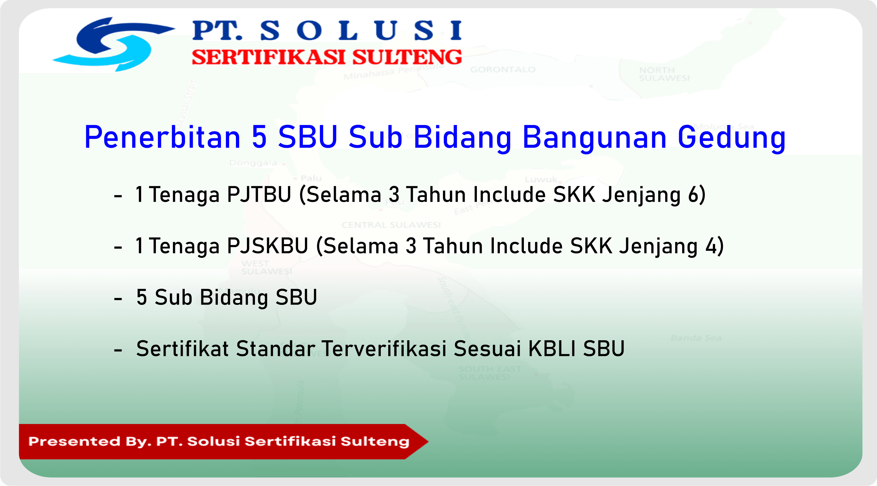 5 SBU SUB BIDANG BANGUNAN GEDUNG
